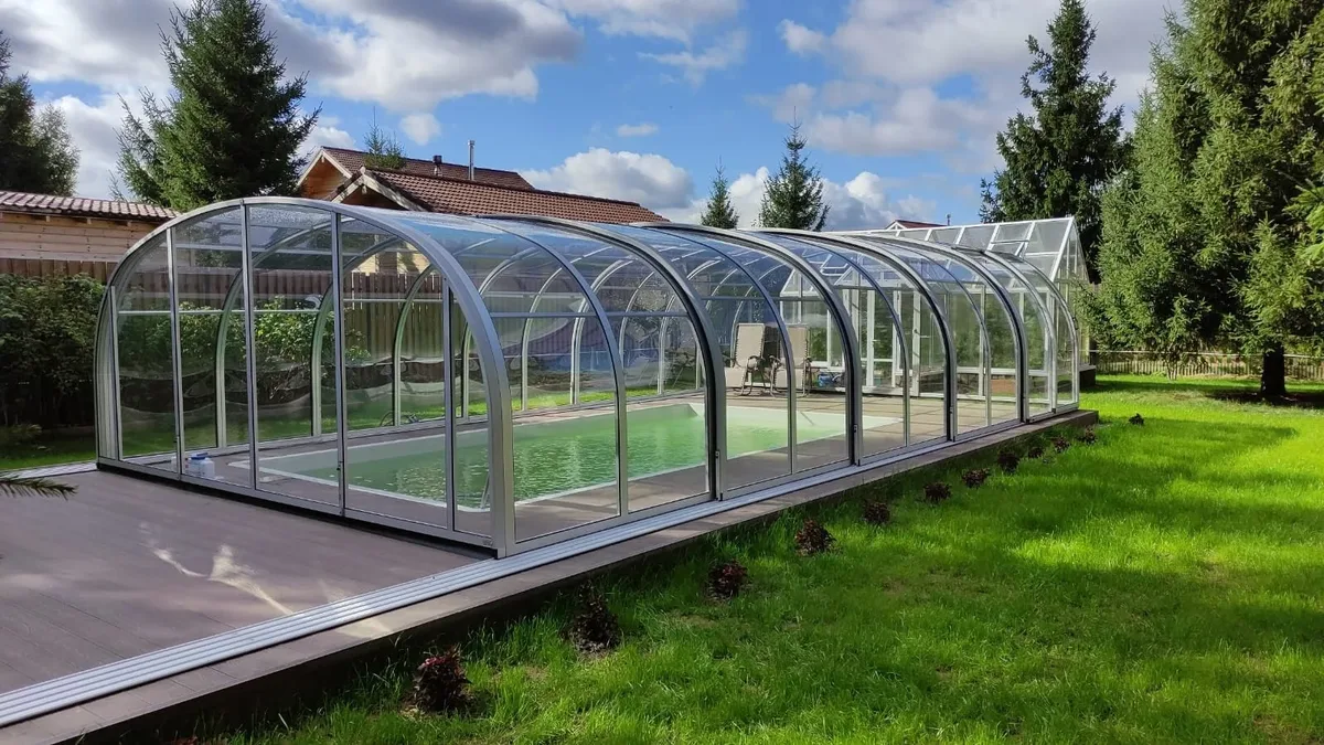 Композитный бассейн Laguna 7 — готовый проект в Владивостоке