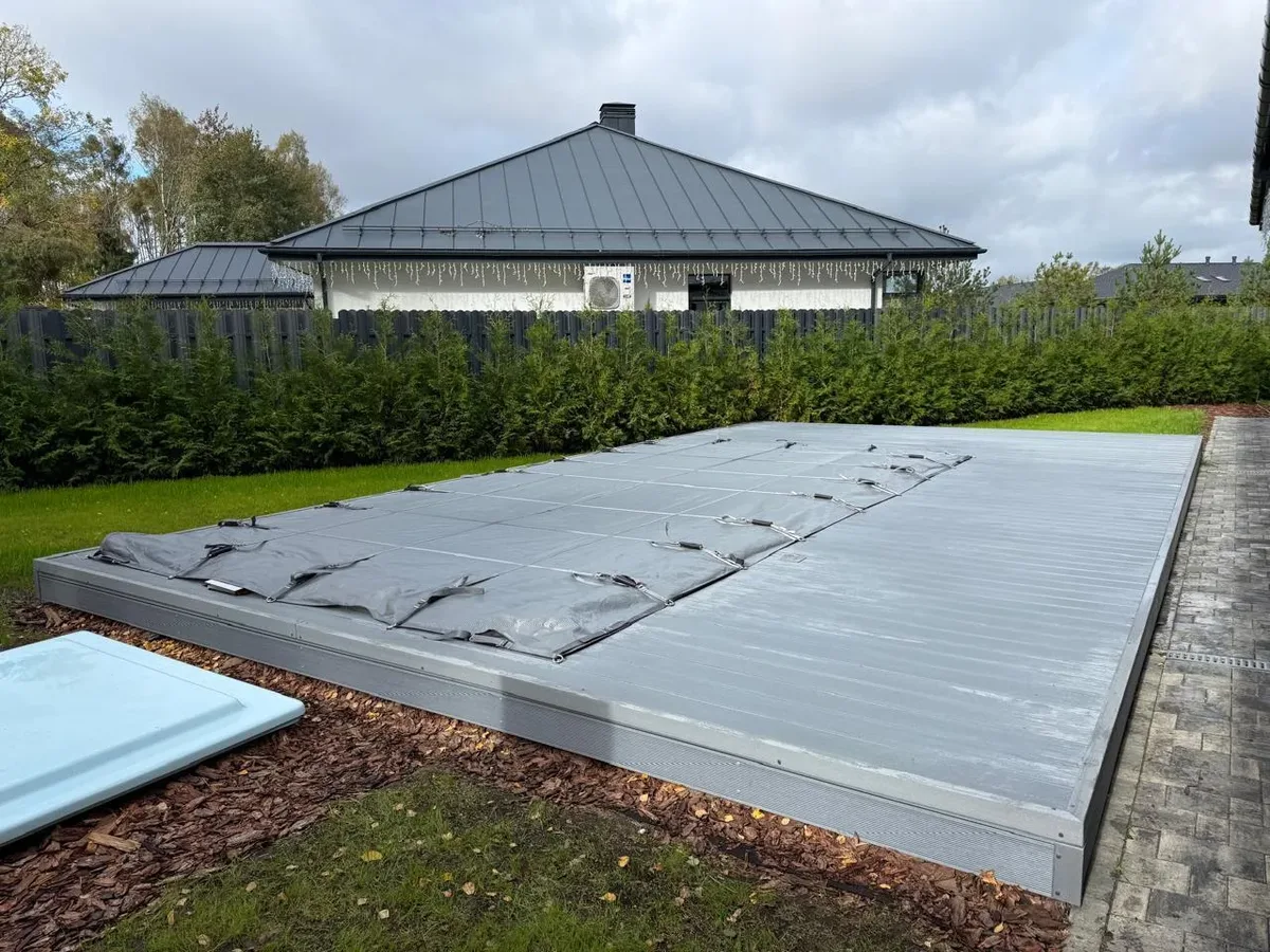 Покрывало Laguna Cover Mesh — установка в Владивостоке