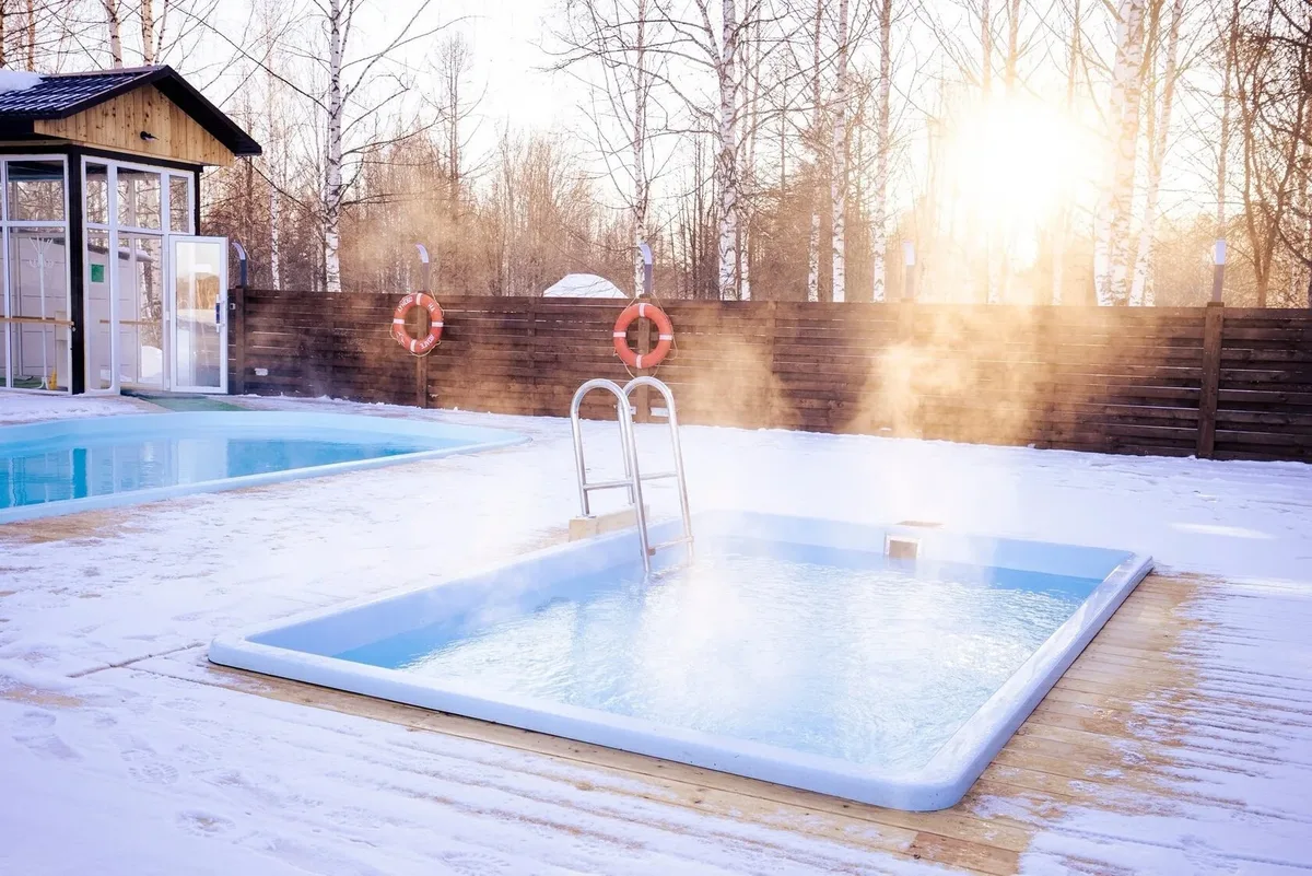 Композитный бассейн Laguna 4 — установка в Владивостоке