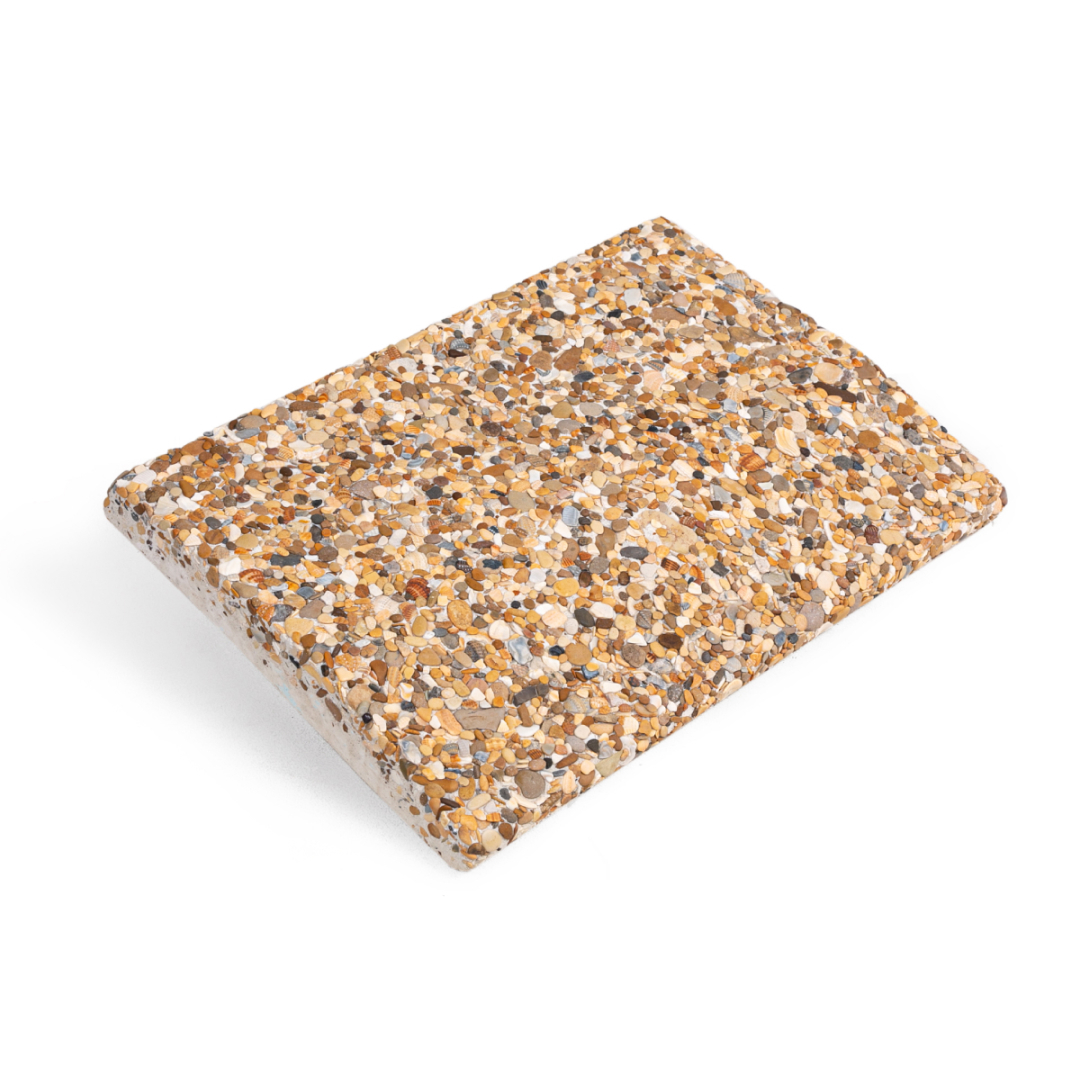 Бетон — песочная галька